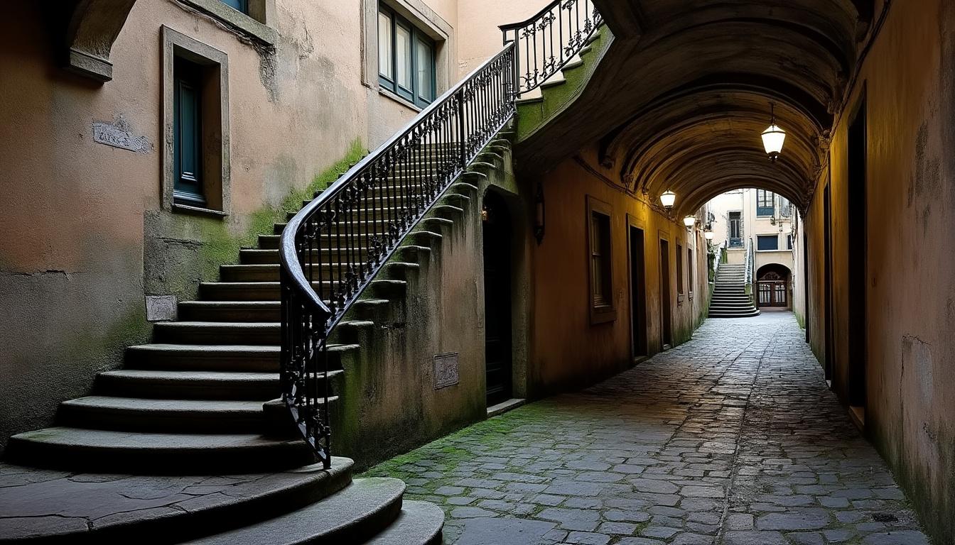 Itinéraire des traboules de la Croix-Rousse (différentes du Vieux-Lyon)