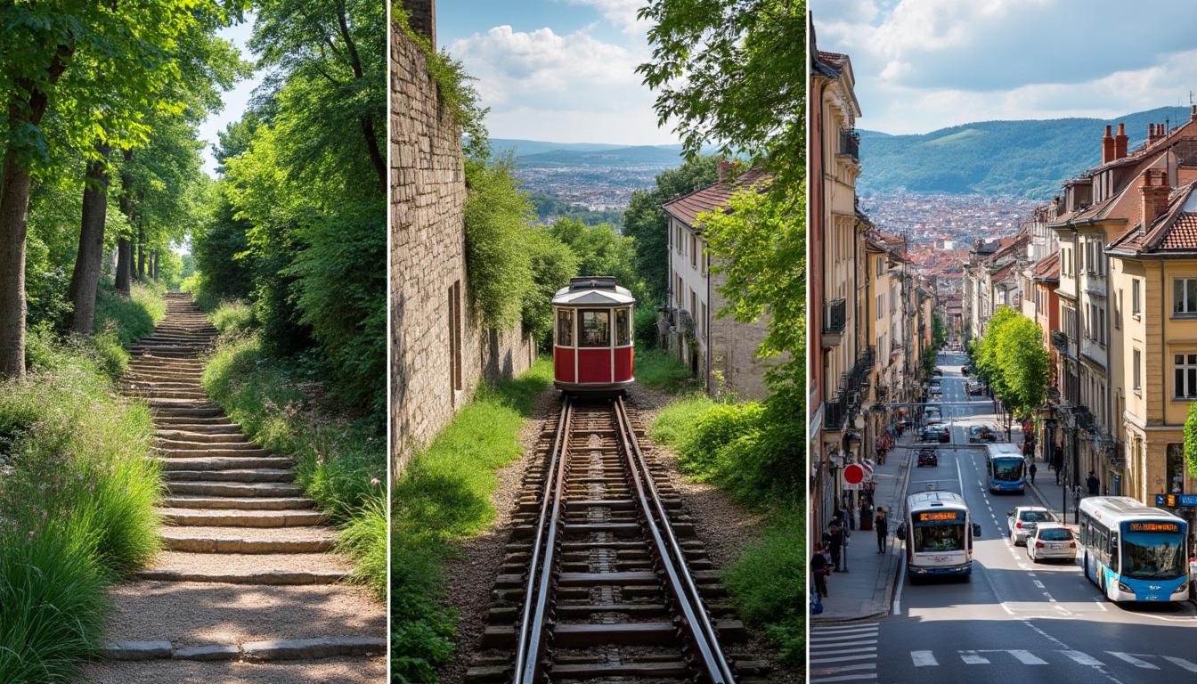 Monter à Fourvière à pied, en funiculaire ou en transports : tous les itinéraires